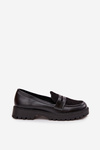 Women's Moccasins From Eco Leather Black Cailen