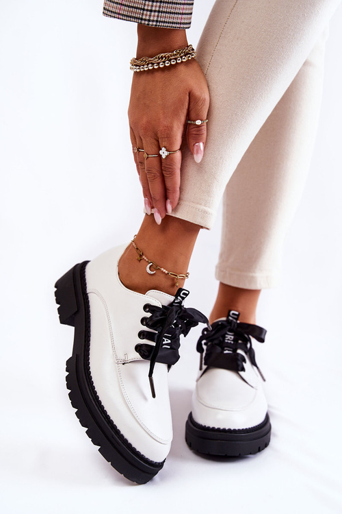 Women's leather Shoes La.Fi 210004W-PU White