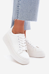 Women's Platform Sneakers White Sallira