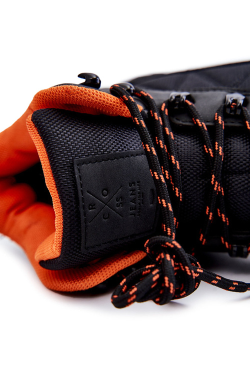 Men's Warm Trekking Shoes Cross Jeans KK1R4018C Black