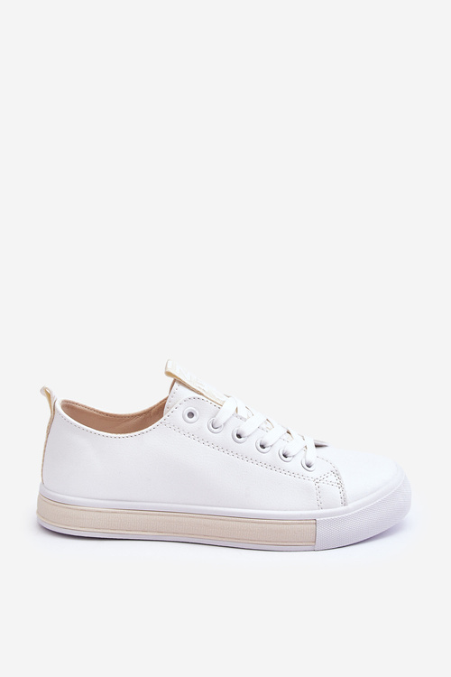 Women's Sneakers Classic White-Beige Ville