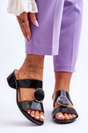 Elegant High Heels Sergio Leone KL310 Black