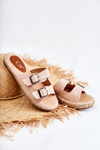 Classic Suede Women's Slippers Beige Casilda