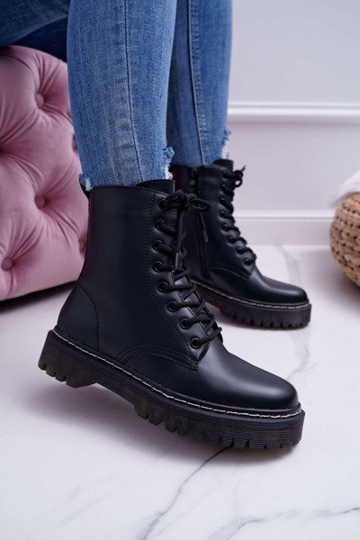 Women's Boots Glans Workers Black Barski 56-5