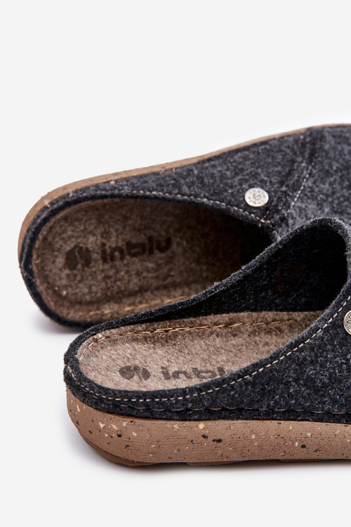 Men's Home Footwear Slippers Inblu MT000011 Graphite