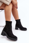 Women's ankle boots with a heel Camel Argastis