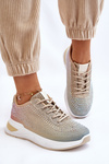 Sneakersy Damskie Cyrkonie Multikolor Raiden