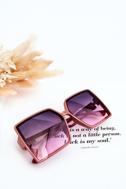 Square Sunglasses M2376 Dark Pink
