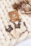 Women's Funny Socks Animal Pattern Bears Beige