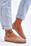 Classic Suede Ballerinas Beige Nash