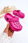 Baby Foam Crocs Slides Pink Percy