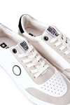 Men's Leather Sneakers Big Star II174009 White-Beige