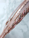 Women's Bracelet Row Wide Pink Michiko