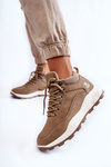 Women's Warm Trekking Shoes Trappers Beige Otto