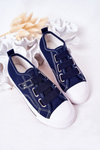 Children's Velcro Sneakers Navy Blue Avengers
