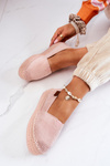 Slip-on Suede Espadrilles Pink Lesley